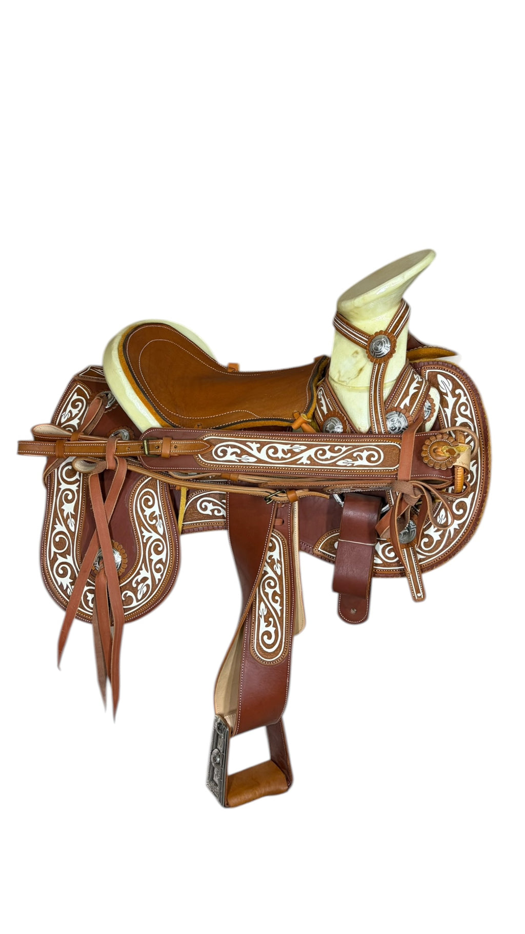 Montura Pintada Guitarra con Herraje de Acero